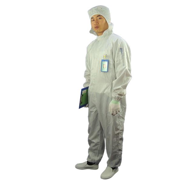 Cheap 2.5mm Grid 98% 99% Polyester Antistatic ESD Coverall for sale