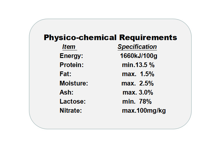 D90 Grade 25kg Demineralized Goat Milk Whey Powder