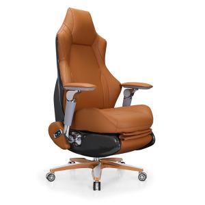 Quality Light Luxury Office Leather Reclining Dual- Boss Chair with 3 Years After-Sales Service wholesale