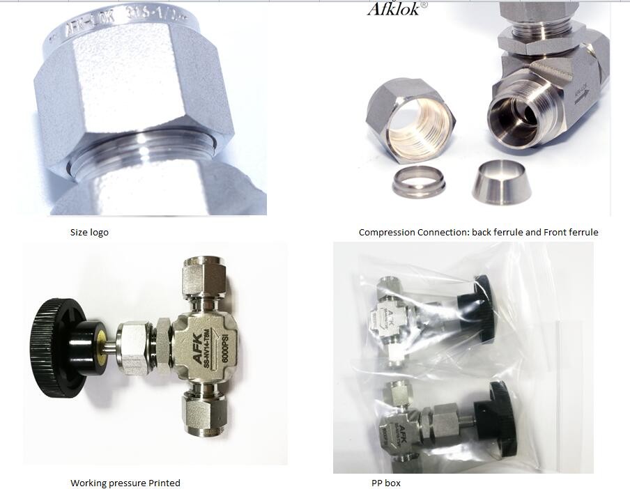 High Temp Durable Stainless Steel Ball Valve With Flow Meter 3/8 NPT Structure