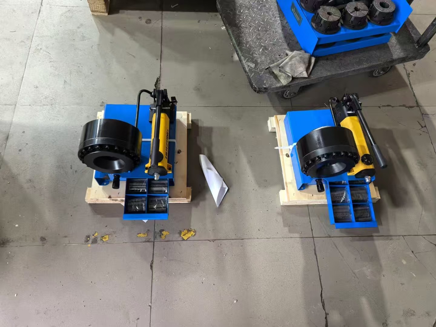 7 Dies New Model 6 To 25mm Without Electric 1" Manual Hose Crimping Machine For Fast Crimping Speed 10pcs/h