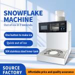 150-180kg/24h Mike Ice Machine 980w / 220v Forced Air Cooling
