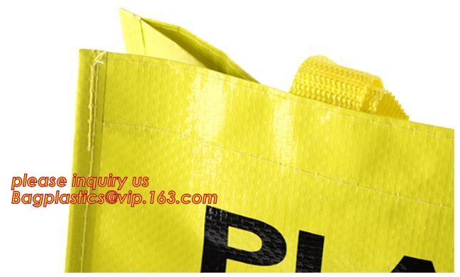 Fashion WaterProof PP Woven Laminated Handle Shopping Bag,fashion laminated reusable pp woven big shopping woven bag