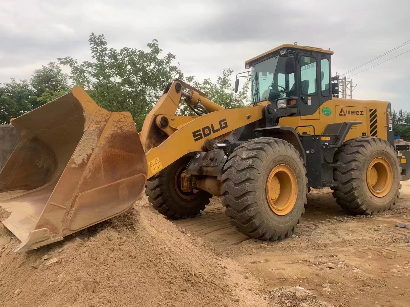 SDLG LG956L Used Wheel Loader L953 For Machinery Repair Shops