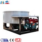 Pan Diesel Concrete Mixers With Liner And Customized Wheels