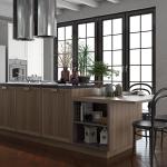 Kitchen Cabinets With Built-In Appliances 304 Stainless Steel Cabinetry