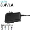 Buy cheap 8.4V 1A Wall Mount Power Adapters 100VAC - 240VAC Electric Adaptor from wholesalers