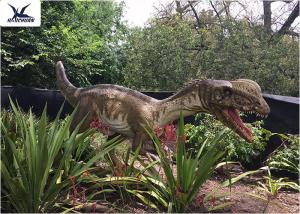 Quality Silicon Outdoor Dinosaur For Jurassic Theme Park / Large Animal Lawn Ornaments wholesale