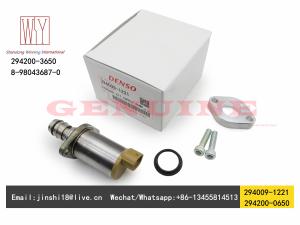 Quality Denso Genuine Suction Control Valve 294200-0650 294200-3650 294009-1221 for Isuzu 8-98043687-0 8980436870 8 98043687 0 wholesale