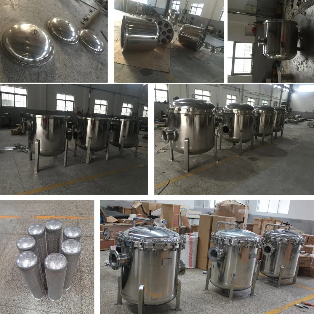Our 304 Stainless Steel Bag Filter Housing The Best Choice for Solid-Liquid Separation