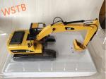 Diecast Excavator Parts Model Metal Scale Black & Yellow Model Excavator 1/50