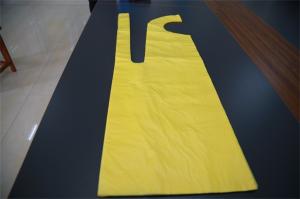 Quality LDPE HDPE Material Disposable Polythene Aprons For Food Processing / Healthcare wholesale