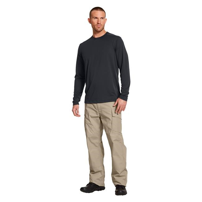 Crew Neck Military Long Sleeve T Shirt Anti Static Ultra Soft