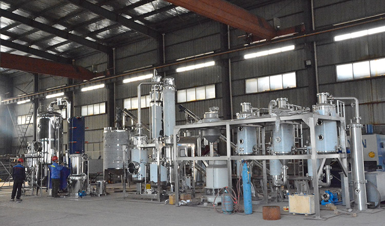 Electric Stainless Steel 5.6kw Falling Film Evaporator