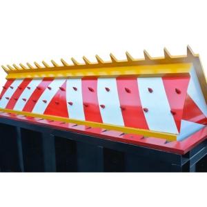 Quality Roadway Safety Vehicle Wedge Barrier Surface Mounted Road Blocker 3M-6M Crash Rated wholesale