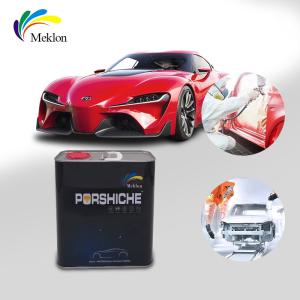 Quality Transparent Car Paint Thinner Glossy Finish Chemical Resistant wholesale