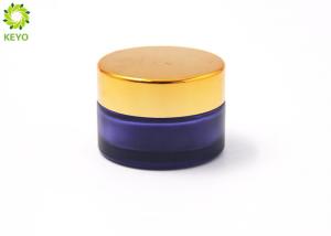 Quality Custom Color Small Cosmetic Containers 10g Glass Material Made For Eye Cream wholesale