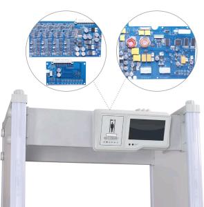 Quality 24 zones AB2400C LCD display walkthrough metal detector wholesale