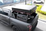 Black GLADIATOR C Pickup Bed Rack for Toyota Hilux Dmax Tundra Ford Ranger F150