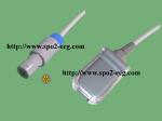 Light Gray CE Pulse Oximeter Cable Redel 6 Pin Medical Device Accessories