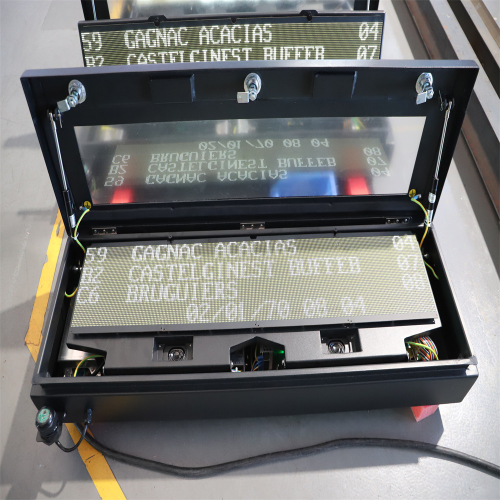 En12966 LED Passenger Information Displays P3 P8 P10 For Bus Station