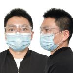 Anti Fog Transparent Protective Goggles , Chemical Proof Eye Safety Goggles