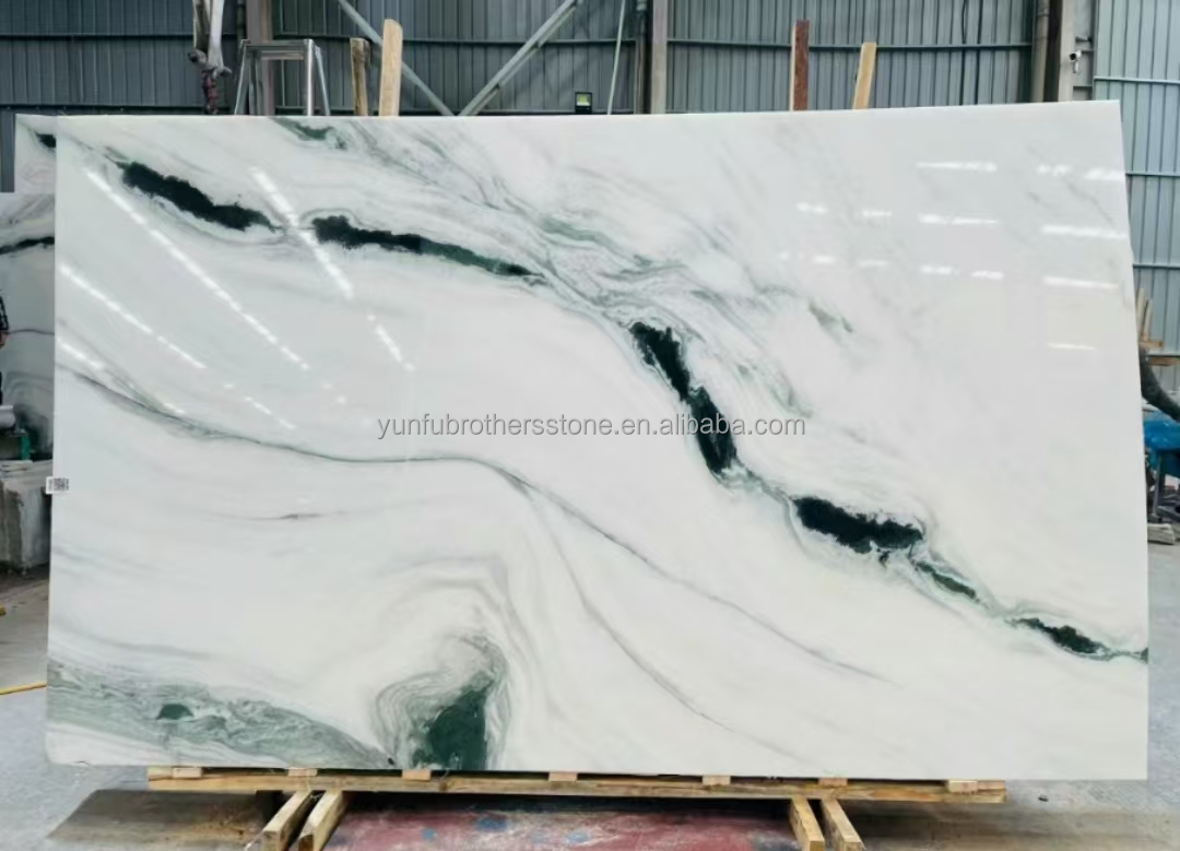 Modern Design Style Panda White Marble Elevate Your Hotel Wall Floor and Stairs Tiles