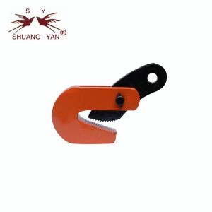 Quality L Type Horizontal Steel Lifting Clamp Swivel Customized Color Heavy Duty wholesale