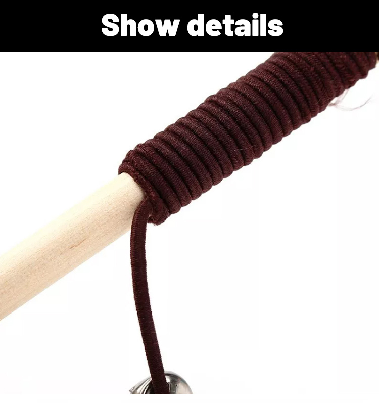 M Size Cat Teaser Wand Cute Wood Cat Feather Wand OEM ODM Cat Teaser Stick