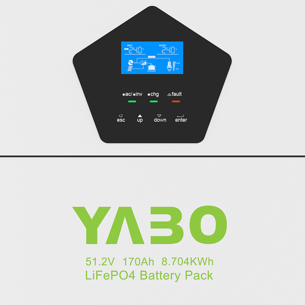 Rack Mounted Stackable Battery Pack Solar Storage 170ah 48v Lifepo4 Battery
