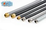 Brass Flexible Metal Conduit Fittings Long Short Type Male Hexagon Bush