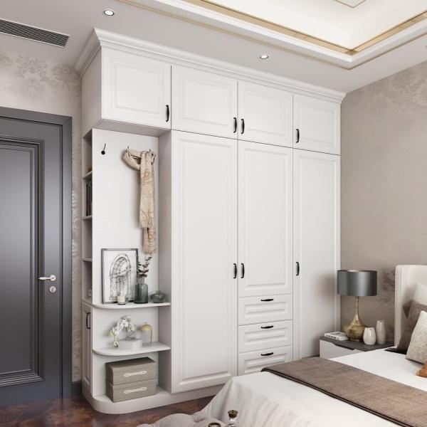 Professional Wooden Bedroom Wardrobe Closet with Modern Home Organization