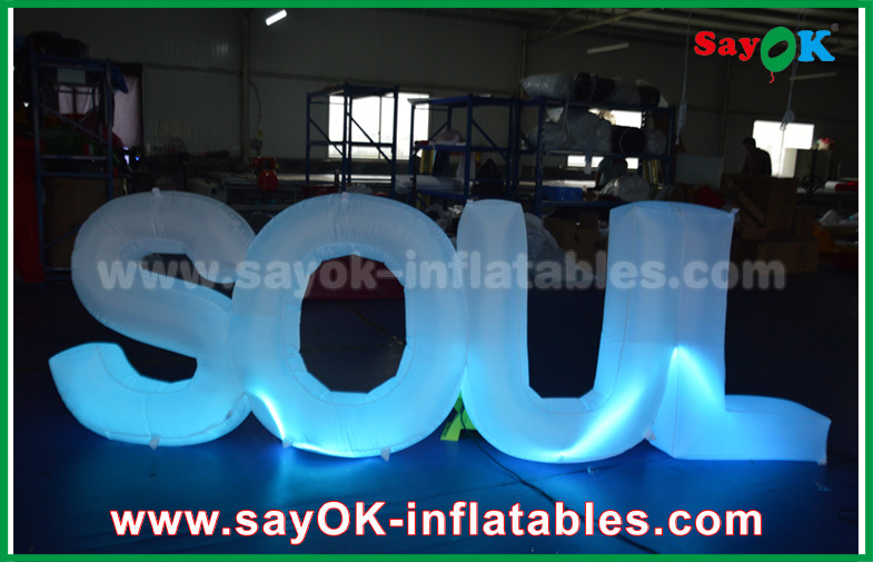 Giant Inflatable Letters Make To Order Company Name Logo Desgin