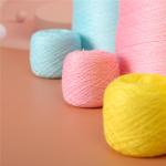 Washable Poly Acrylic Spun Yarn Anti Static Lightweight For Sweater