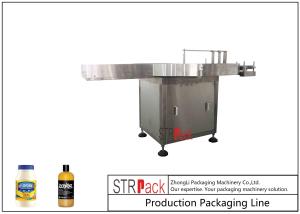 Quality Industrial 50ml-5L Round Bottle Packing Machine Bottle Feeding Turntable wholesale