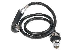 Quality Round Head Rubber Shower Hose For Salon Backwash Chair , 65cm Length wholesale