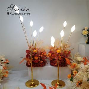 Quality Wedding Walkway Stand Lights Decoration 11 Head Flower LED Wedding Road Guidance Lights wholesale