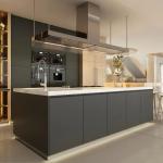 Villa/Apartment Essential Lacquer Door Panel Surface Treatment Kitchen Pantry