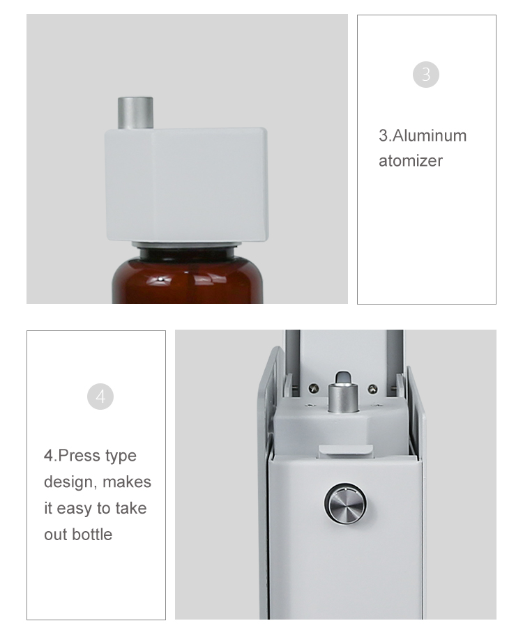 Smart Aroma Diffuser 300ml Large Area Fragrance Oil Auto Timer Function Fragrant Device Aromatizador for Hotel Home APP Control