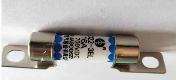 Bolted Type Round Tube Electric Vehicle Fuse For Road Vehicle EV322 3EL 16A