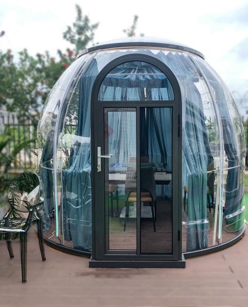 Prefab Cabin House Restaurant Home Transparent Bubble Dome Bubble Room Dome Tent
