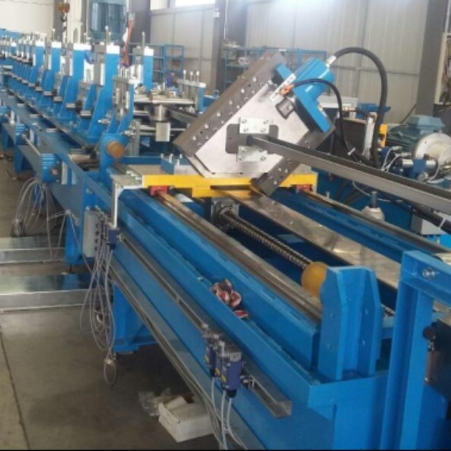 Fully Automatic Precision Stud And Track Roll Forming Machine With Mitsubishi PLC