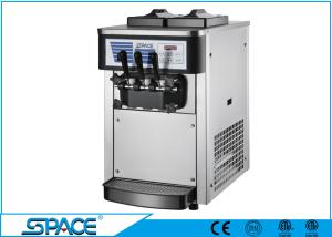 Quality 3 Flavors Commercial Countertop Soft Serve Ice Cream Machine 20 L/H Capacity wholesale