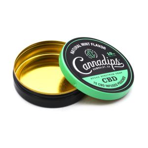 Quality 0.23MM Round Metal Container Small Tins with Lids 2 Pieces Mint Tin Box Manufacturer wholesale