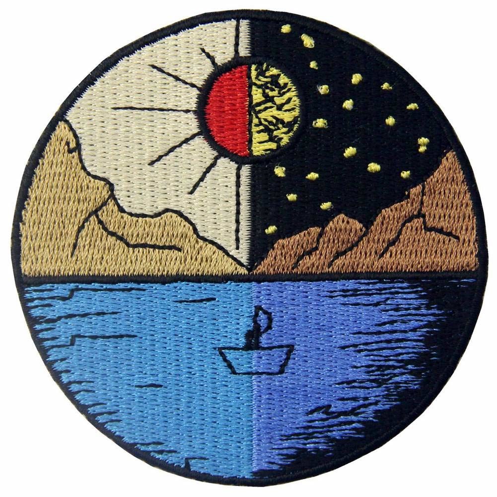 Planet Design Custom Cloth Badges Sew on Backing Soft Enamel Color