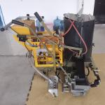 Battery Electronic Pushing Thermoplastic Road Line Marking Machine Striping