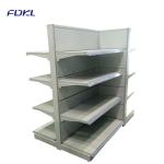 Powder Coating Supermarket Display Shelving Anti Corrosion Easy To Install