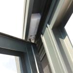 Apartment Anti Acid 1.6mm Aluminum Top Hung Window
