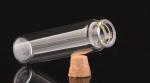 30mm Top Rated Clear Glass Jars Bottles with cork lid, Glass Bottles for Storage