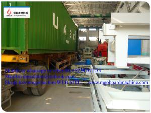 Quality Automatic Fireproof MgO Board Production Line Wall Panel Manufacturing Equipment wholesale